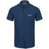 Sortie ⌛ Textile Chemise Manches Courtes Regatta Kioga II Bleue 😉 -VOYAGE LES INDISPENSABLES Soldes chemise manches courtes regatta kioga ii bleue