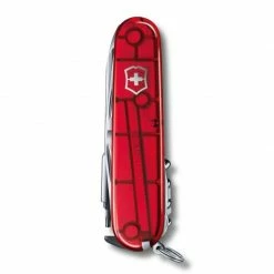 Coupon ❤️ Couteau Suisse Victorinox Cybertool L Rouge Translucide 👍 -VOYAGE LES INDISPENSABLES Soldes couteau suisse victorinox cybertool 34 2
