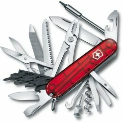 Coupon ❤️ Couteau Suisse Victorinox Cybertool L Rouge Translucide 👍