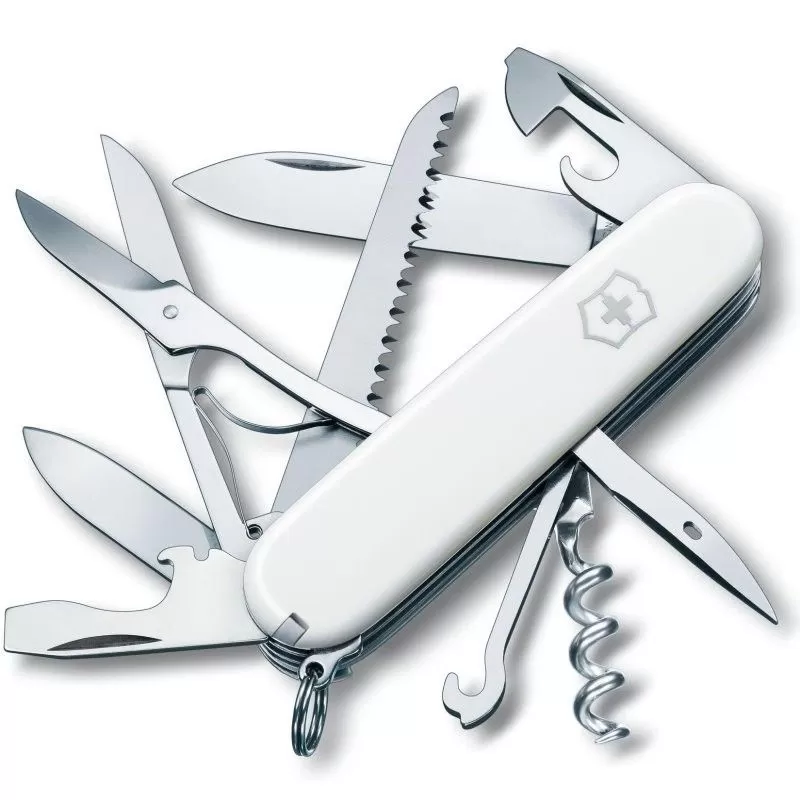 Grosses soldes 🌟 Couteau Suisse Victorinox Huntsman Blanc 😀 3 Grosses soldes 🌟 Couteau Suisse Victorinox Huntsman Blanc 😀