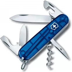 De gros 🛒 Couteau Suisse Victorinox Spartan Bleu Translucide 🧨