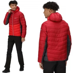 Budget ⭐ Textile Doudoune Regatta Harrock Rouge 🌟 -VOYAGE LES INDISPENSABLES Soldes doudoune regatta harrock rouge 1