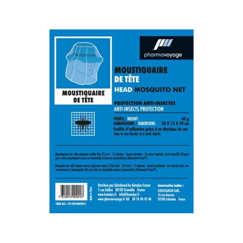 Promo ✨ Moustiquaire De Tête Pharmavoyage ❤️ 5 Promo ✨ Moustiquaire De Tête Pharmavoyage ❤️ – Image 3
