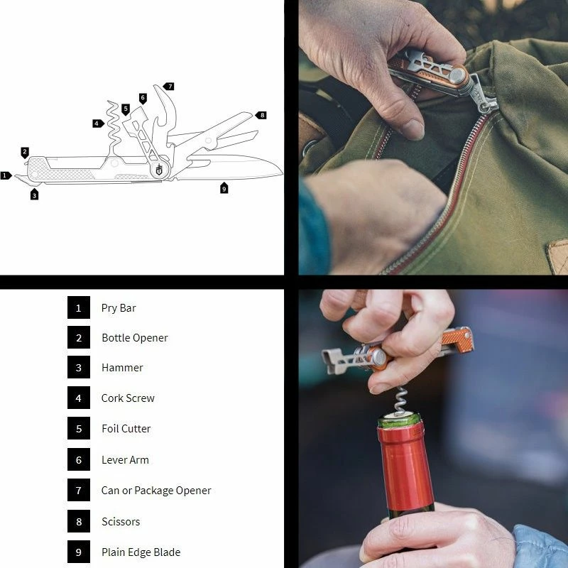 Offres 🎁 Outil Multifonction Gerber Armbar Cork Shimmer Gold ✨ 4 Offres 🎁 Outil Multifonction Gerber Armbar Cork Shimmer Gold ✨ – Image 2