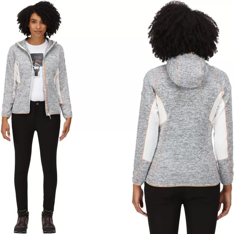 Nouveau 🧨 Textile Polaire Regatta Walbury III Blanche Et Grise 👍 4 Nouveau 🧨 Textile Polaire Regatta Walbury III Blanche Et Grise 👍 – Image 2