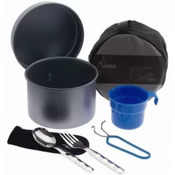 Tout neuf ⭐ Popote Et Gamelle Popote Alu Anti-adhésive Laken 1 Personne 😀