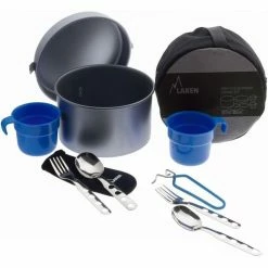 Tout neuf 🛒 Popote Et Gamelle Popote Alu Anti-adhésive Laken 2 Personnes 🌟