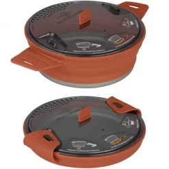 Nouveau ⌛ Popote Et Gamelle Popote Pliable Sea To Summit XPOT 1.4L Orange ✔️
