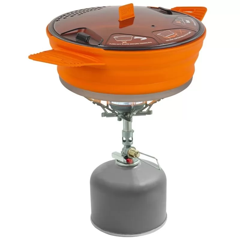 Promo 👏 Popote Et Gamelle Popote Pliable Sea To Summit XPOT 2.8L Grise 🛒 4 Promo 👏 Popote Et Gamelle Popote Pliable Sea To Summit XPOT 2.8L Grise 🛒 – Image 2