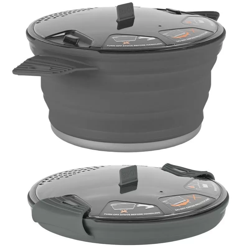 Promo 👏 Popote Et Gamelle Popote Pliable Sea To Summit XPOT 2.8L Grise 🛒 3 Promo 👏 Popote Et Gamelle Popote Pliable Sea To Summit XPOT 2.8L Grise 🛒