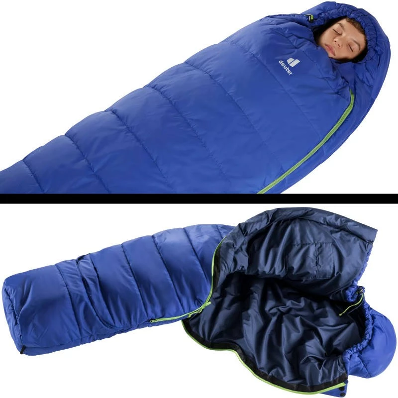 De gros ❤️ Sac De Couchage Enfant Deuter Starlight Bleu 👍 4 De gros ❤️ Sac De Couchage Enfant Deuter Starlight Bleu 👍 – Image 2