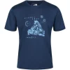 Bon marché 🌟 Textile T-shirt Regatta Fingal VI Bleu 👏 -VOYAGE LES INDISPENSABLES Soldes t shirt regatta fingal vi bleu