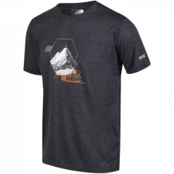 Acheter 🎉 Textile T-shirt Regatta Fingal VI Noir ✔️ -VOYAGE LES INDISPENSABLES Soldes t shirt regatta fingal vi noir 2